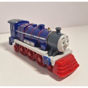 Thomas & Friends Hank Die-Cast Train Engine 2009 Blue Red Gray 4" TRAIN ONLY